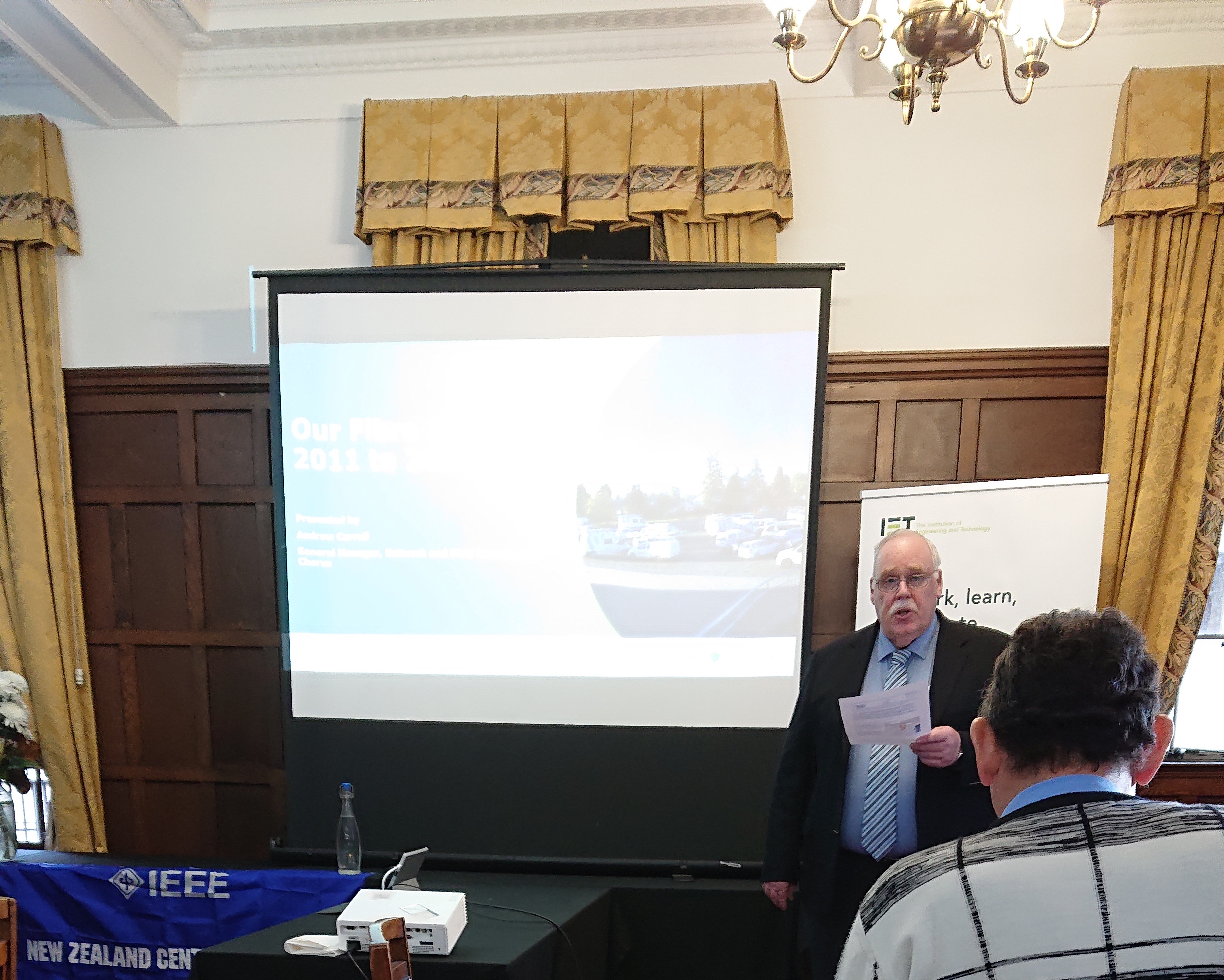 Murray Milner introduction to speaker